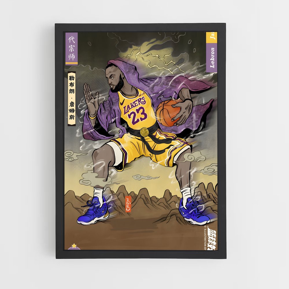 Poster Kobe Éternel – affiche Basketball (vue 2)